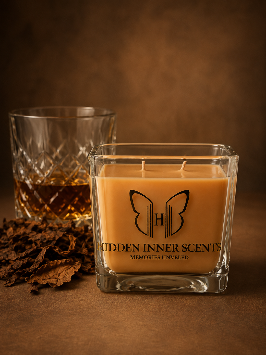 Smokey Whiskey Candle 10.5 oz