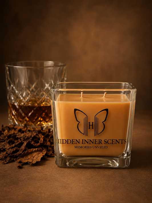 Smokey Whiskey Candle 10.5 oz